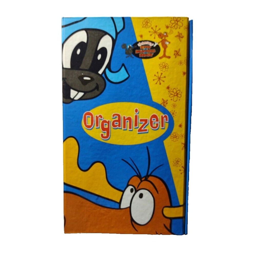 Adventures Of Rocky And Bullwinkle Vintage Organizer Licensed Diary Notes 1980's